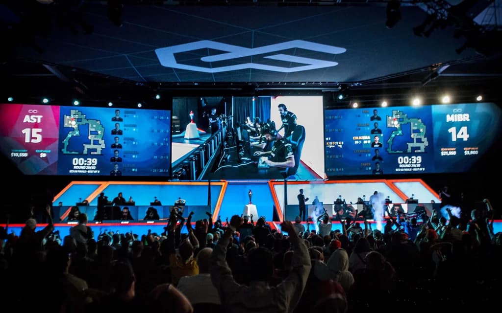 Professional eSports stage